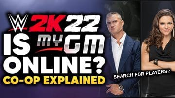 WWE 2K22: Does MyGM Mode Actually Have Online? – Co-Op Explained!