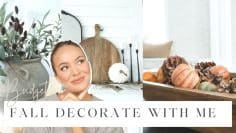 Budget Fall Decorate With Me || Affordable Fall Decor