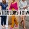 Best Colors to Wear this FALL 2022! *Fall 2022 Color Trends in Fashion*