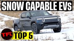 These Are the Top 5 BEST Electric Cars & Trucks You Can Buy to Conquer Winter!