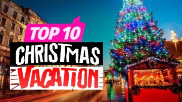 Top 10 most beautiful Christmas vacation destinations in the world!