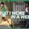 What I Wear in a Week, Daily Outfits | Holiday 2022 Edition