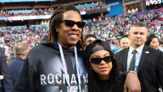 Blue Ivy Carter Looks JUST Like Beyoncé At Super Bowl LVII w/ Dad Jay-Z