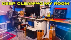 Deep Cleaning my MESSY Gaming Setup
