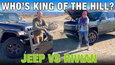 Rivian R1T vs. Jeep Gladiator Off-Road Comparison Test | Can a Rivian Outdo a Jeep on the Trails?