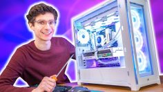 The MOST BEAUTIFUL Gaming PC Ever?! – RTX 4070 Ti, Ryzen 9 7900X All White Build Guide | AD